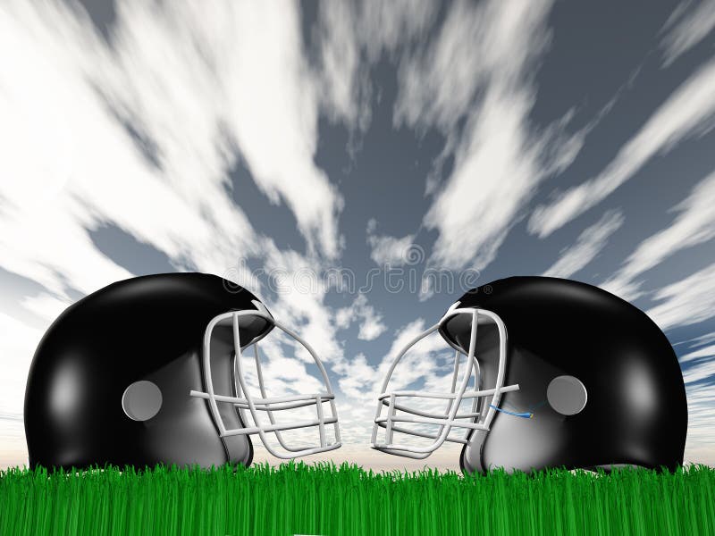 Football heads colliding hi-res stock photography and images - Alamy