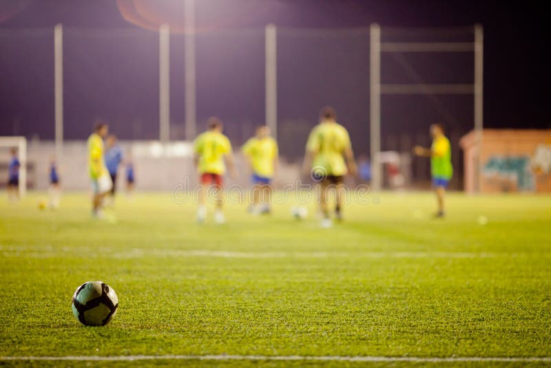 Football Match during Training Stock Photo Image of game, match 30821926