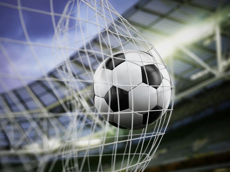 Football Net Stock Photos - 77,080 Images