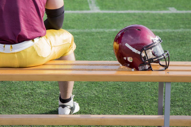 241 Football Player Sitting Bench Stock Photos Free & RoyaltyFree