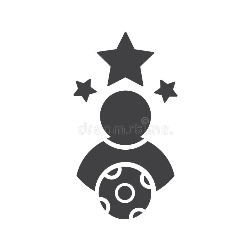 Football Player Star Illlustration Design Football Player Star Icon Isolated On White Background Ready Use Vector Stock Vector Illustration Of Referee Match 211027578
