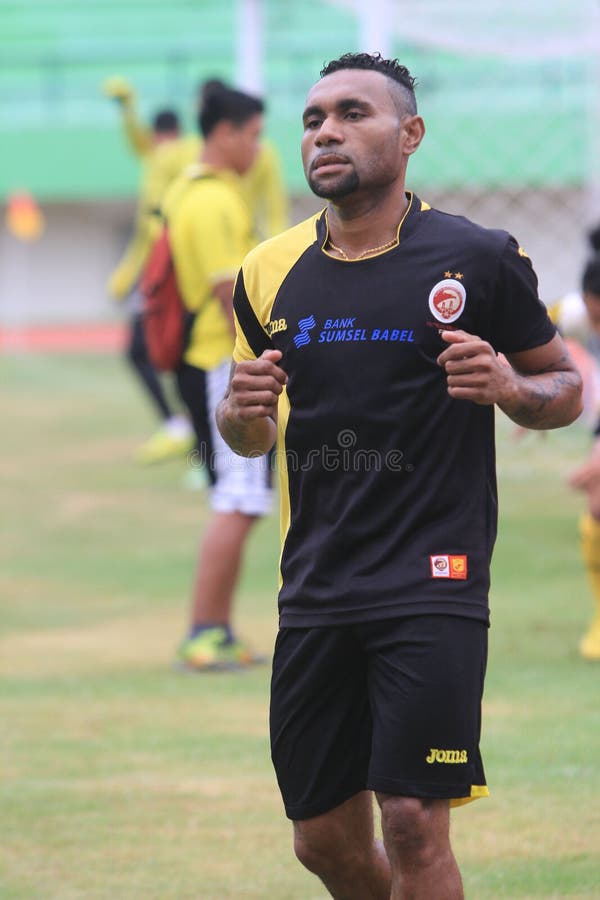 Football players royalty free stock photography