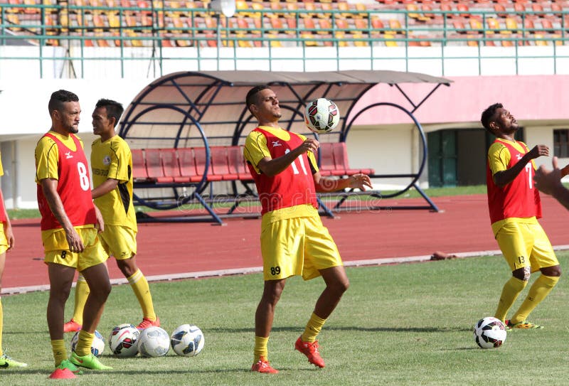 Football players stock photos