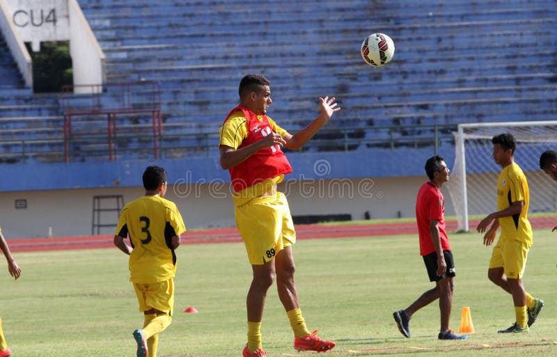 Football players stock photos