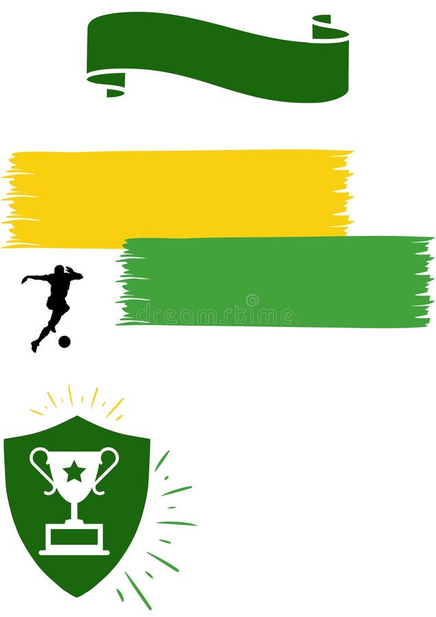 Football Poster Design. Soccer Poster Design Template Stock Vector