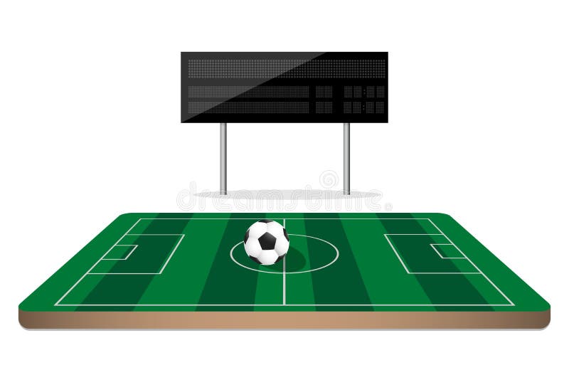 Mini Soccer Field stock vector. Illustration of game 192534634