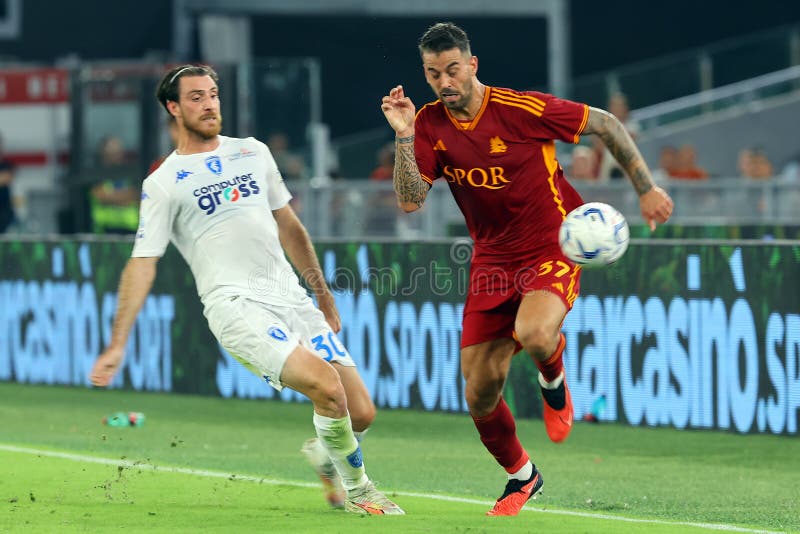 Futebol : Serie a 2022 2023 Jogo Dia 30 Como Roma Vs. Estádio Olímpico De  Calcio Udinês Em Roma Foto Editorial - Imagem de entre, abril: 275252301