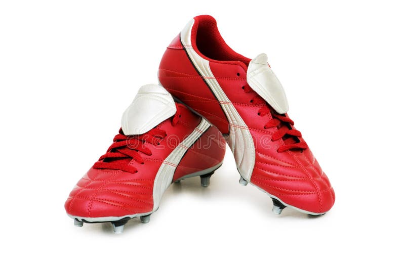 Football shoes isolated