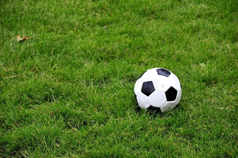 Football or soccer ball stock photo. Image of competition 5946172