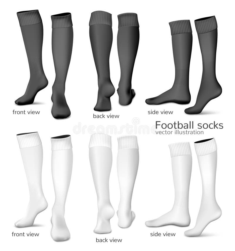 Football Socks Vector Illustrations Stock Vector - Illustration of ...