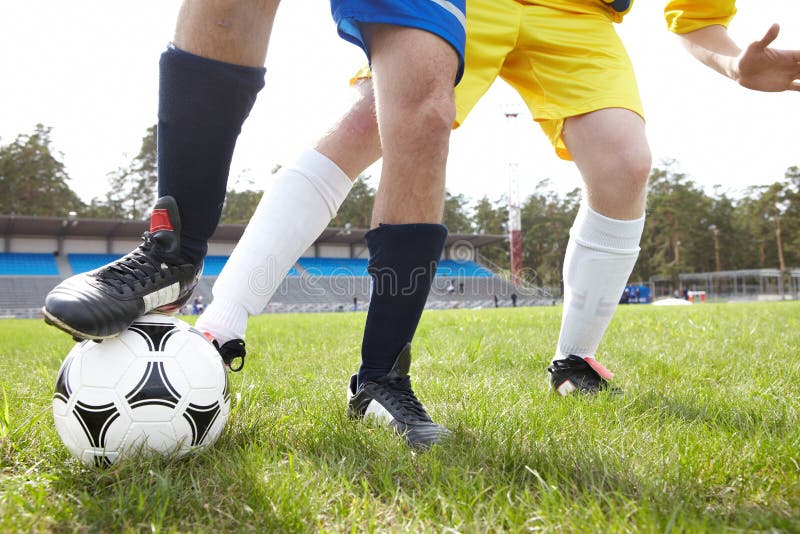 Football trick stock image. Image of game, shoes, kicking 21667113