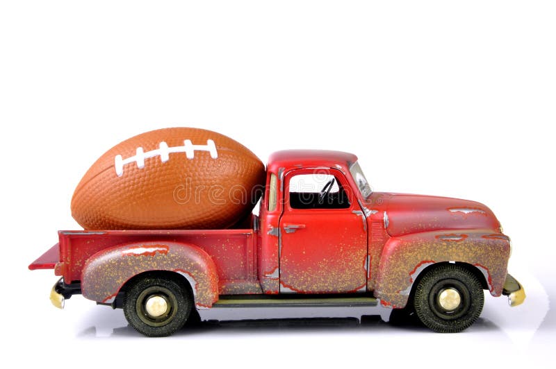 Football Truck. stock photo. Image of football, sport 11881458