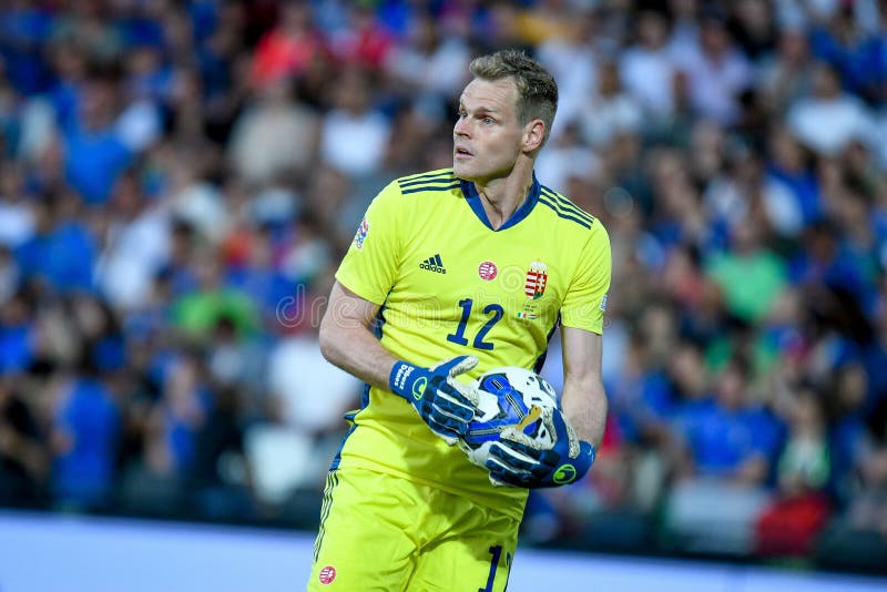 Ferencvaros Tc Goalkeeper Denes Dibusz During Editorial Stock Photo - Stock  Image