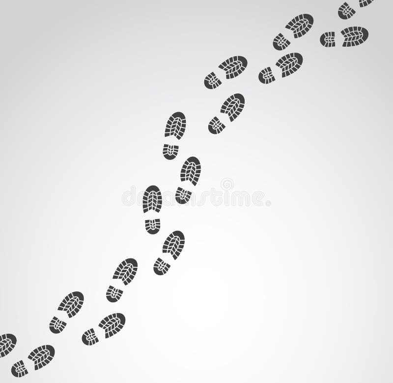 Hiking Boots Footprints Stock Illustrations 81 Hiking Boots Footprints Stock Illustrations