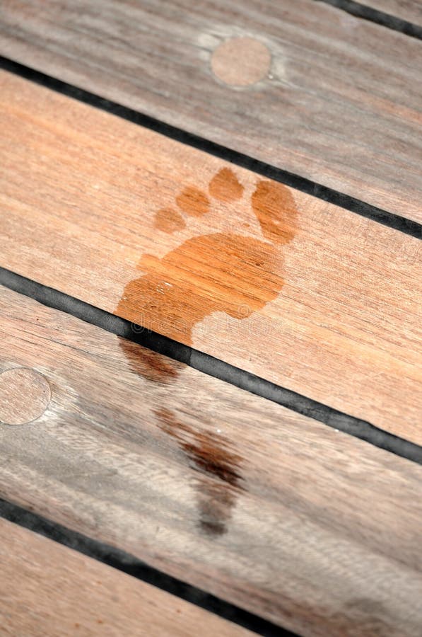Footprint stock photos Footprint stock photos