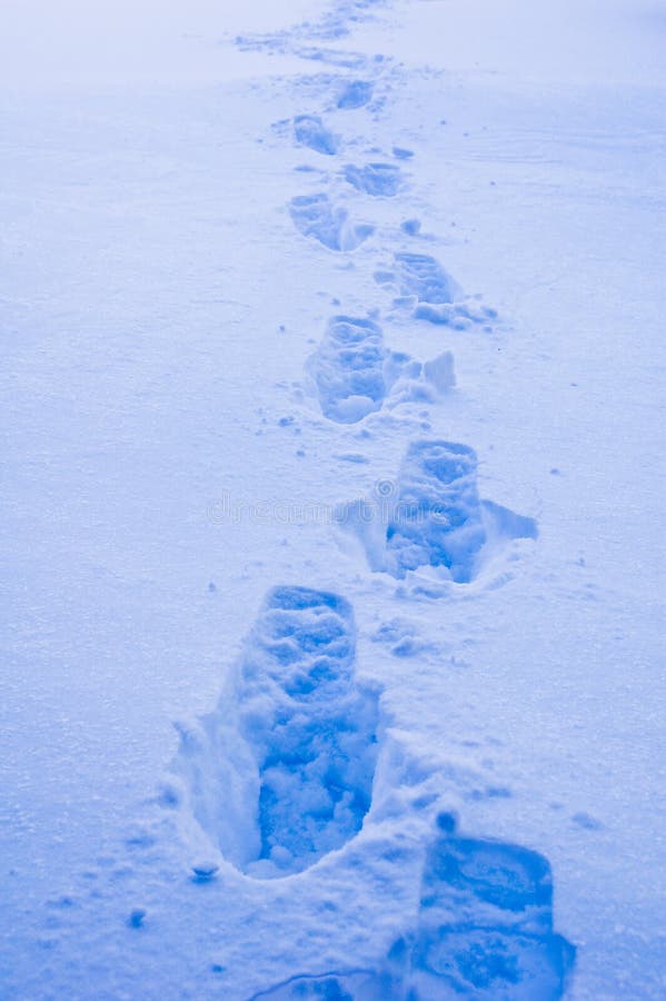 Footprints Snow Stock Photos Download 10,557 Royalty Free Photos