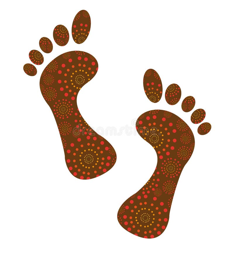 Foots vector stock vector. Illustration of outline, human - 21427970