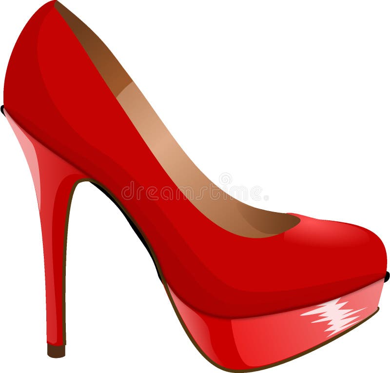 Footwear, High Heeled Footwear, Red, Shoe Picture. Image 95614295
