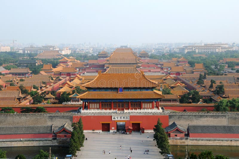 Forbidden City in Beijing, China