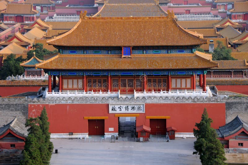 Forbidden City in Beijing, China