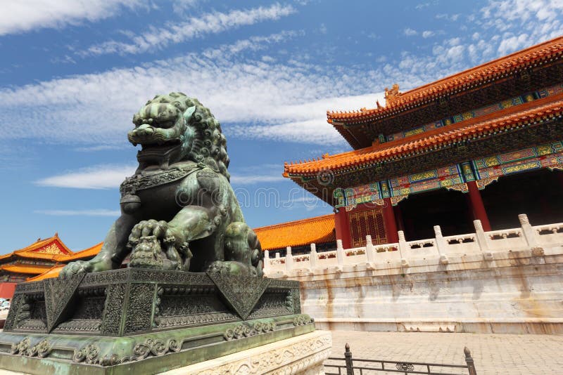 The Forbidden City royalty free stock photos The Forbidden City royalty free stock photos