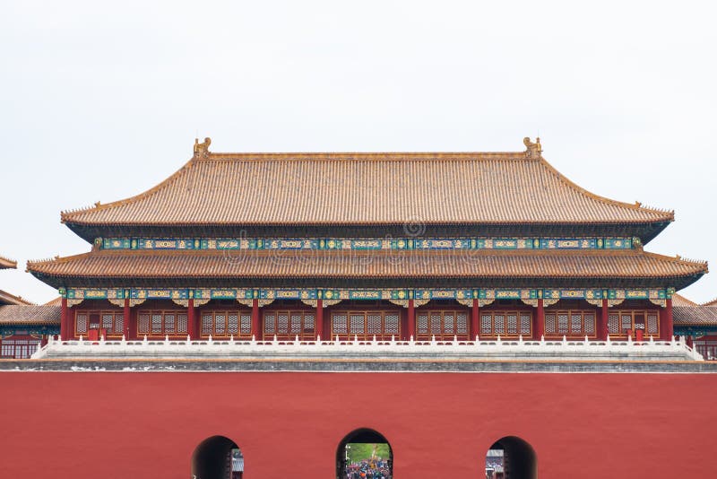 The forbidden city in China