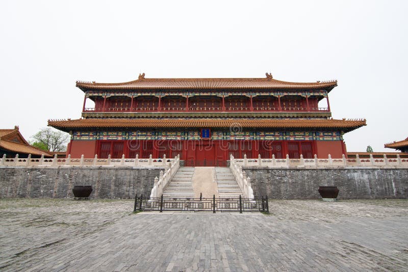 The forbidden city in China