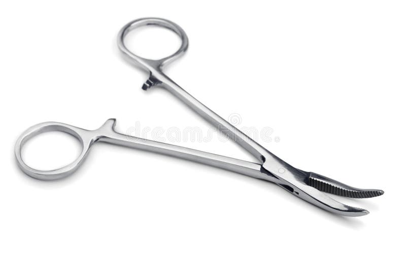 Metal Tongs stock photo. Image of background, tong, isolated 9532512