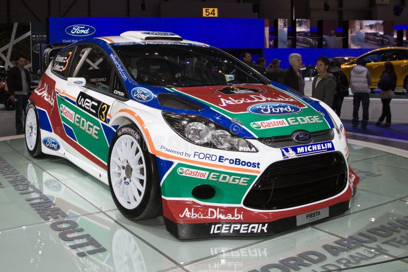 2011 Ford Fiesta RS World Rally Car