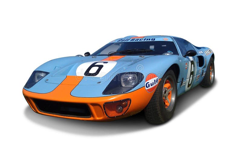 Ford GT4 coche de carreras sobre fondo blanco Foto editorial de stock gt40 merchandise Ford GT4 coche de carreras sobre fondo blanco Foto editorial de stock