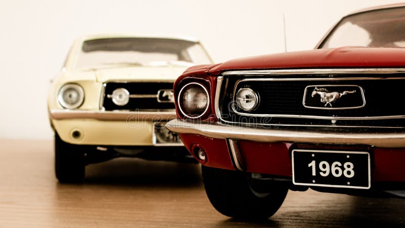 Diecast model Ford Mustang editorial stock image. Image of transport ...