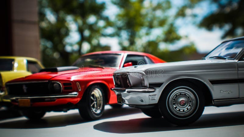 Diecast model Ford Mustang editorial photography. Image of transport ...