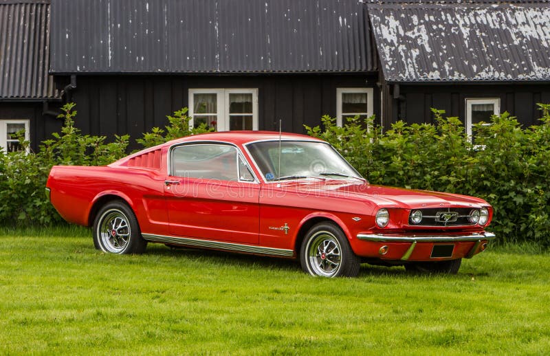 1965 Ford Mustang Fastback royalty free stock photos