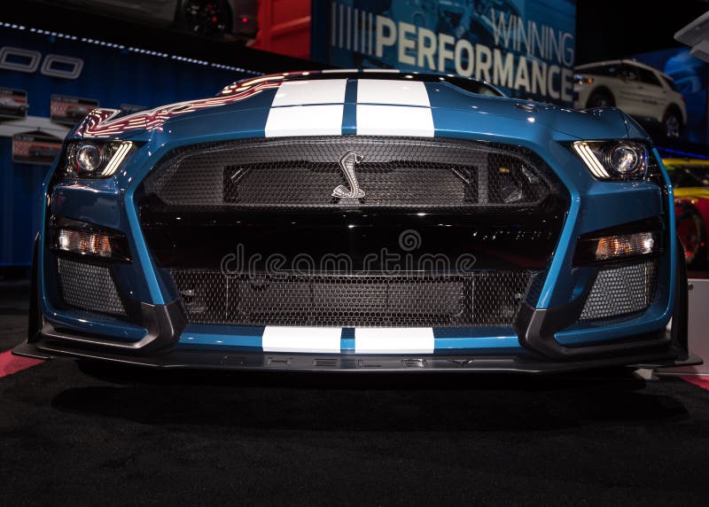 Shelby Cobra Logo On Car