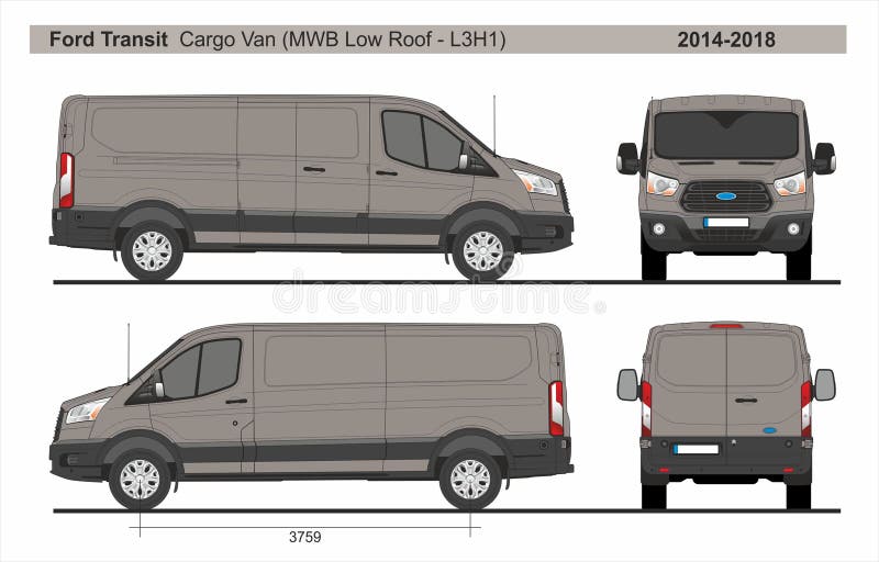 2018 ford transit 250 low roof