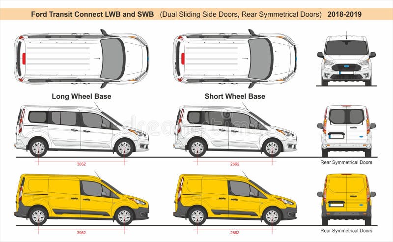 Ford Transit Connect LWB and SWB 2018