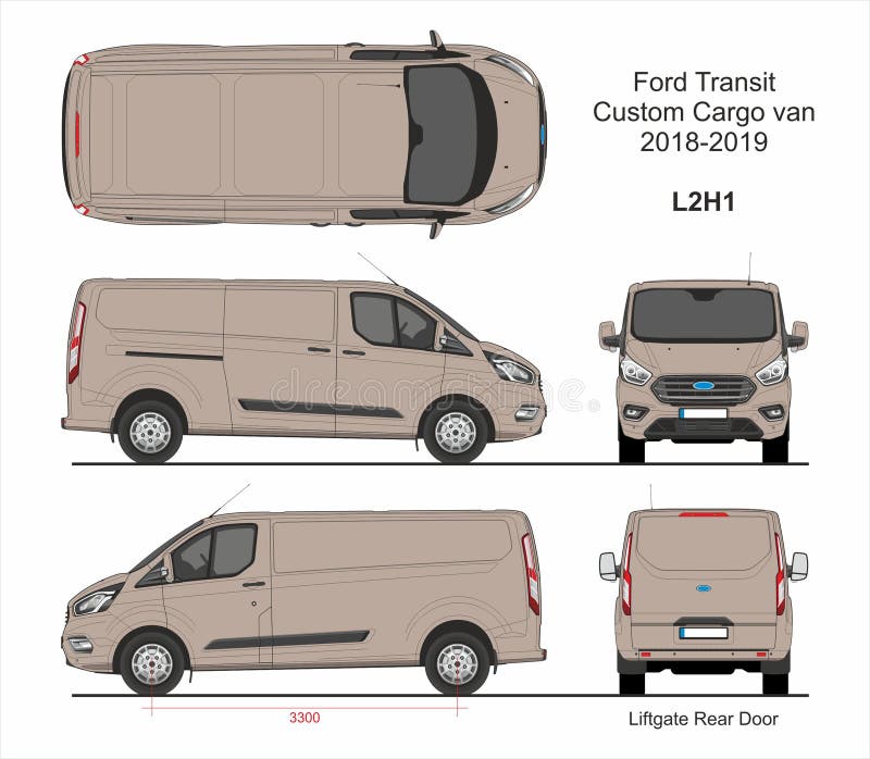 Ford Transit Custom Cargo Van L2H1 2018-2019
