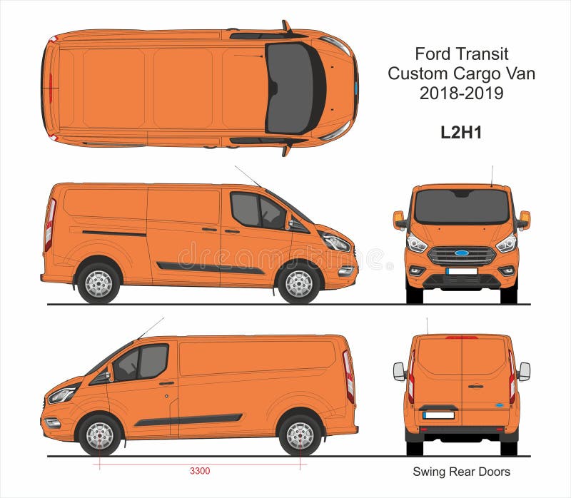 Ford Transit Custom Cargo Van L2H1 2018-2019