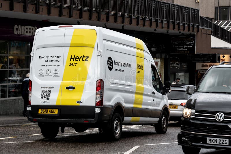 hertz van hire contact number