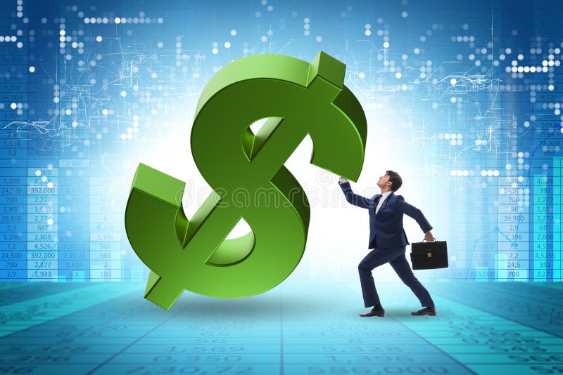 Foreign Currency Concept in Business Stock Image Image of head