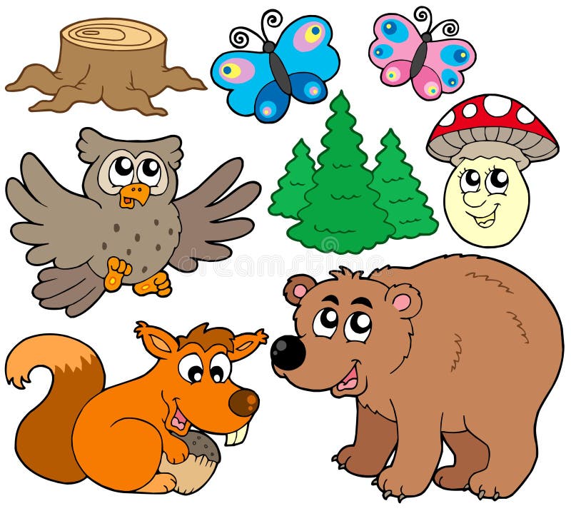 Forest animals collection 3