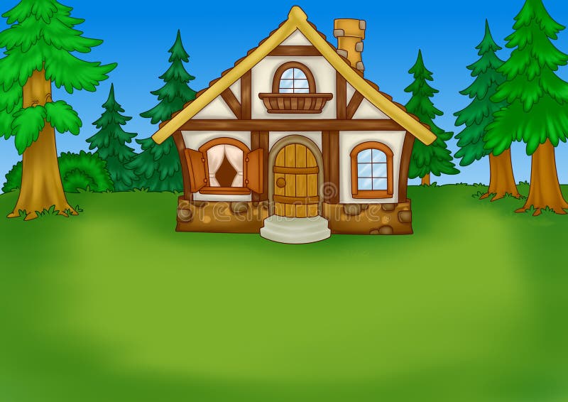 House Cartoon Log Cabin  Cartoon House Transparent Background HD Png  Download  Transparent Png Image  PNGitem