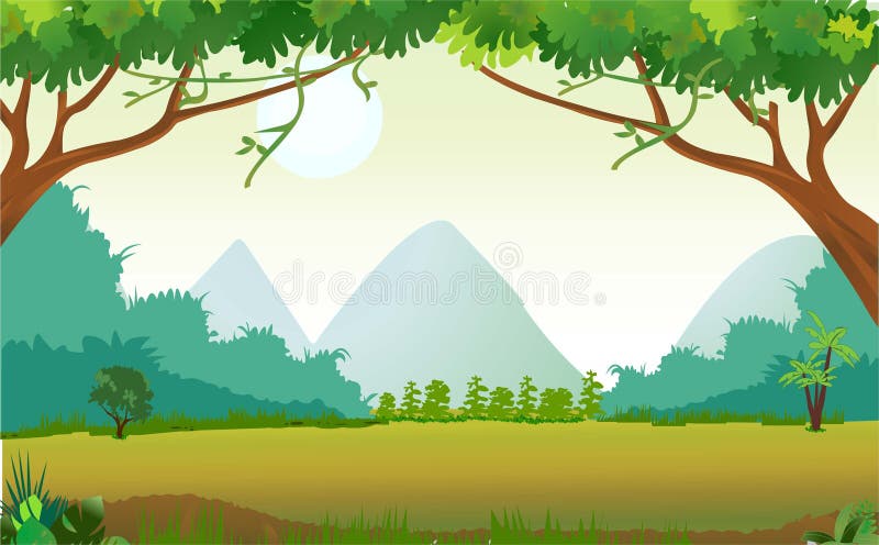 2d game art, natural landscape for games, mobile applications and  computers, game background vector illustration. 15942306 Vector Art at  Vecteezy