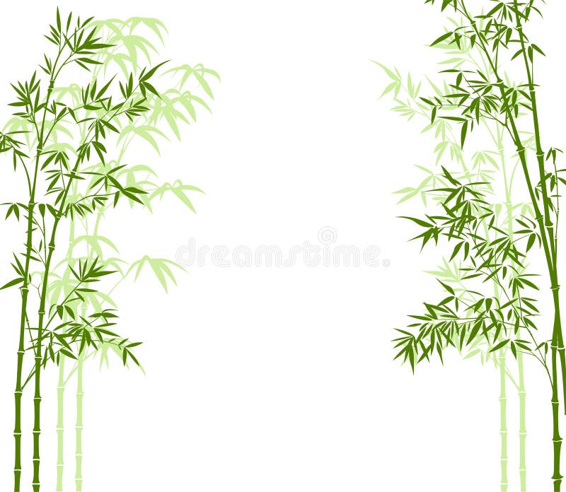 Foresta di bambù royalty illustrazione gratis Foresta di bambù royalty illustrazione gratis