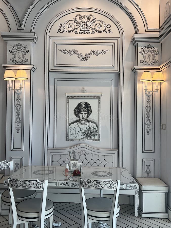 Forever Rose Cafe at BoxPark in Dubai, UAE Editorial Photo Image of