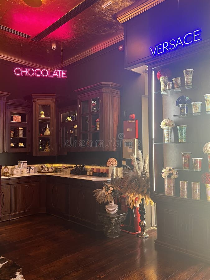 Forever Rose Store at BoxPark Development in Dubai, UAE Editorial