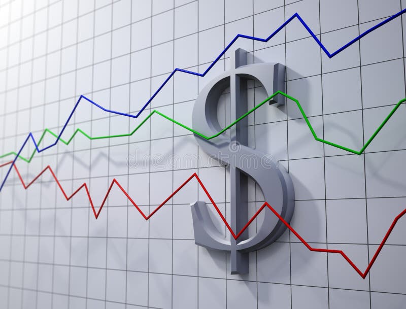 Forex trading concept royalty free illustration Forex trading concept royalty free illustration