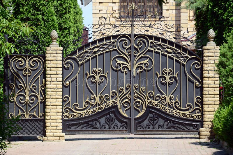 gates and gate stock photo. Image of lattice 247591620