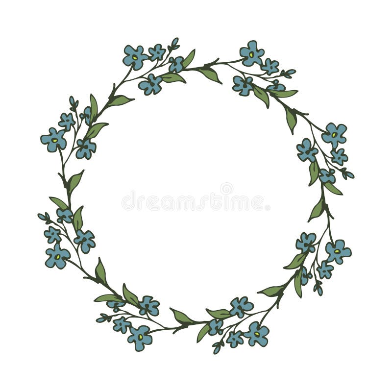 Decorative Frame Stock Vector Illustration of nature