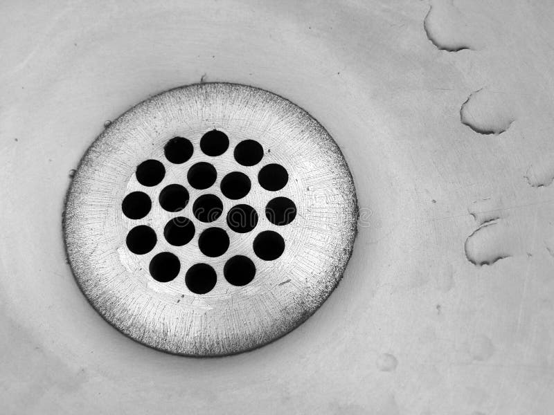 Fori del dispersore fotografia stock libera da diritti